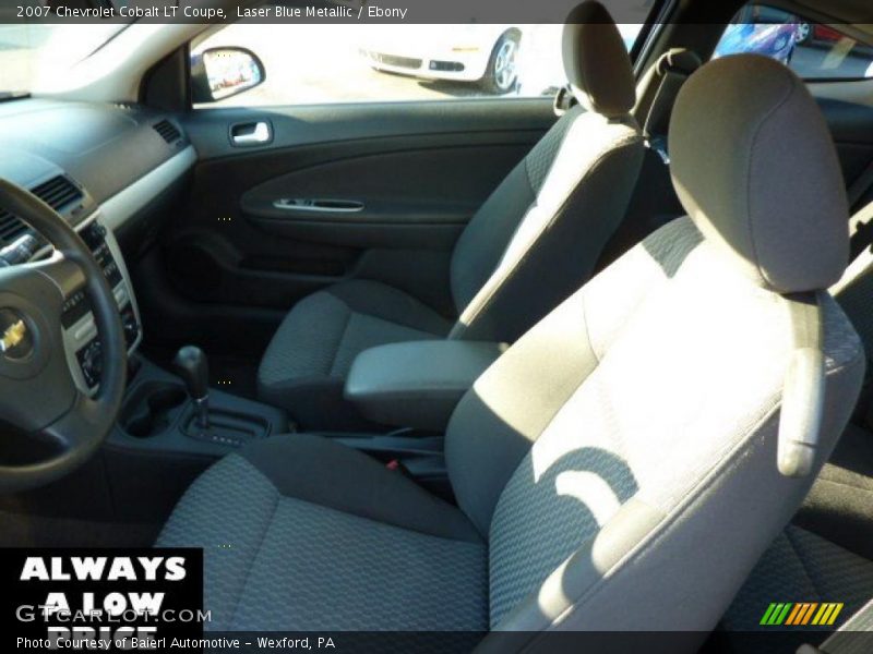 Laser Blue Metallic / Ebony 2007 Chevrolet Cobalt LT Coupe
