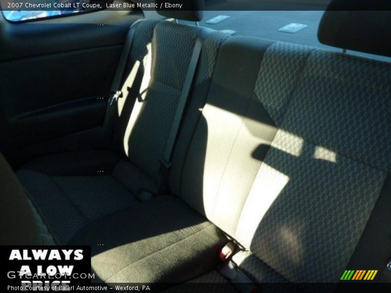 Laser Blue Metallic / Ebony 2007 Chevrolet Cobalt LT Coupe