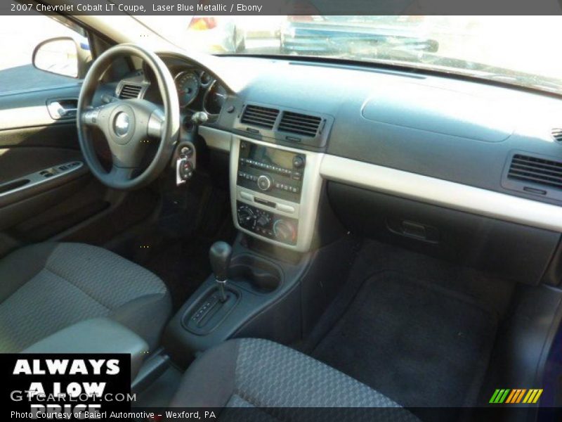 Laser Blue Metallic / Ebony 2007 Chevrolet Cobalt LT Coupe