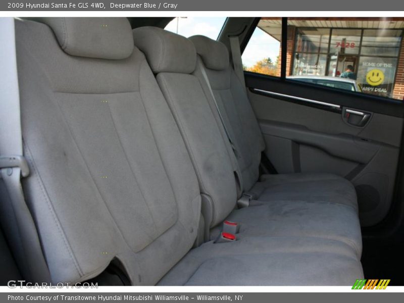 Deepwater Blue / Gray 2009 Hyundai Santa Fe GLS 4WD
