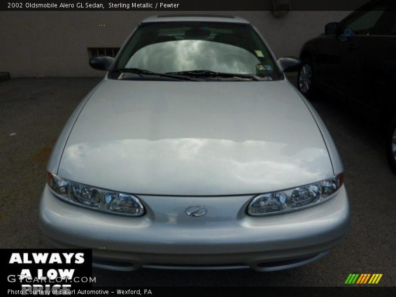 Sterling Metallic / Pewter 2002 Oldsmobile Alero GL Sedan