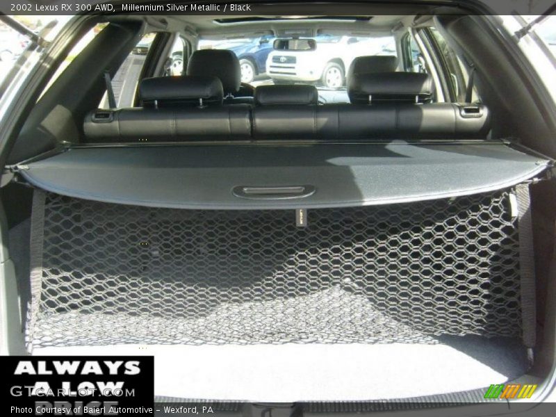 Millennium Silver Metallic / Black 2002 Lexus RX 300 AWD