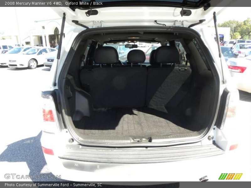 Oxford White / Black 2008 Mercury Mariner V6 4WD