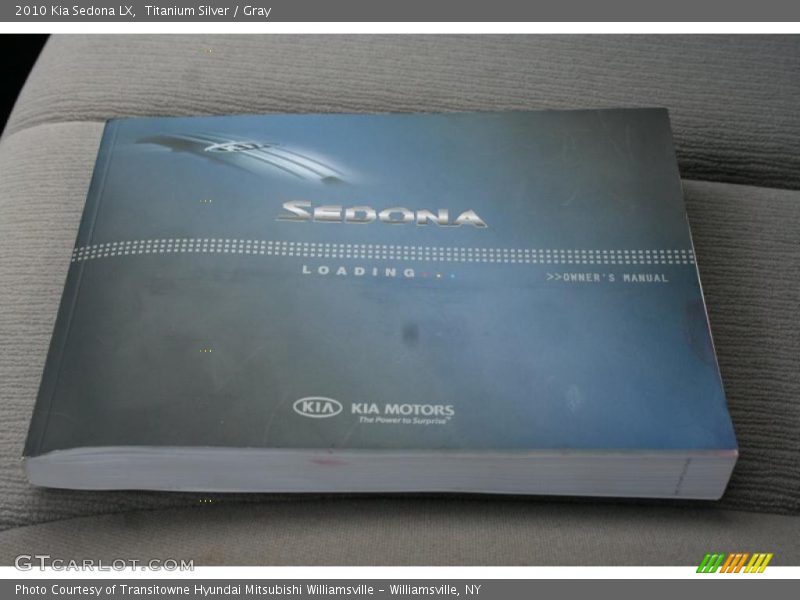 Titanium Silver / Gray 2010 Kia Sedona LX