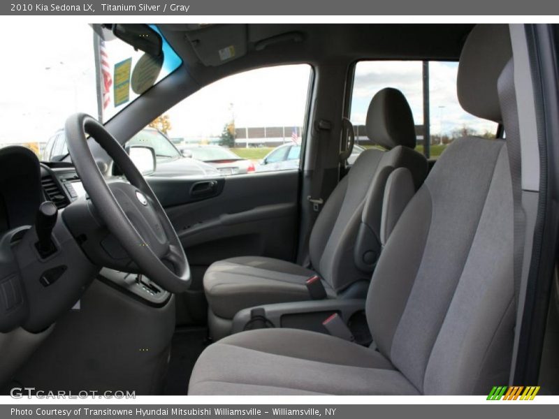 Titanium Silver / Gray 2010 Kia Sedona LX