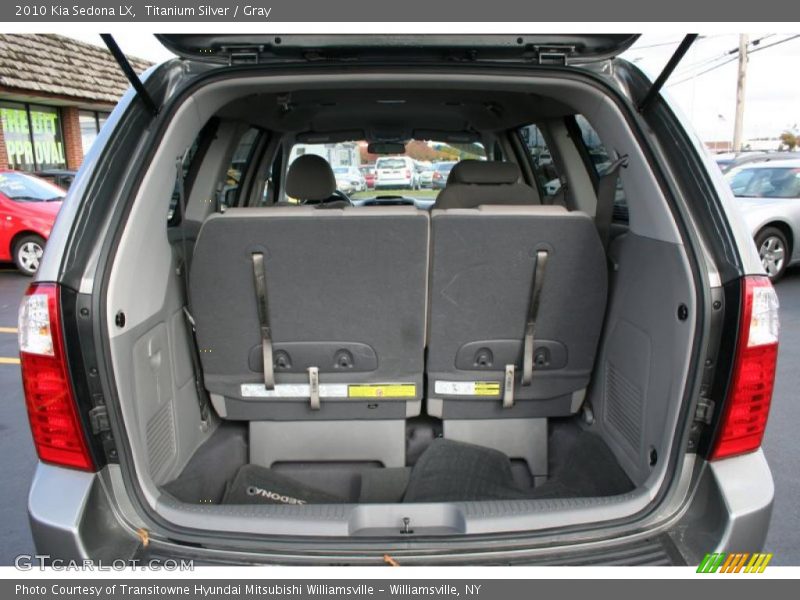 Titanium Silver / Gray 2010 Kia Sedona LX