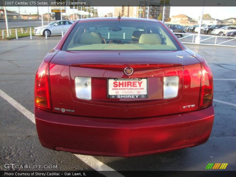 Infrared / Cashmere 2007 Cadillac CTS Sedan