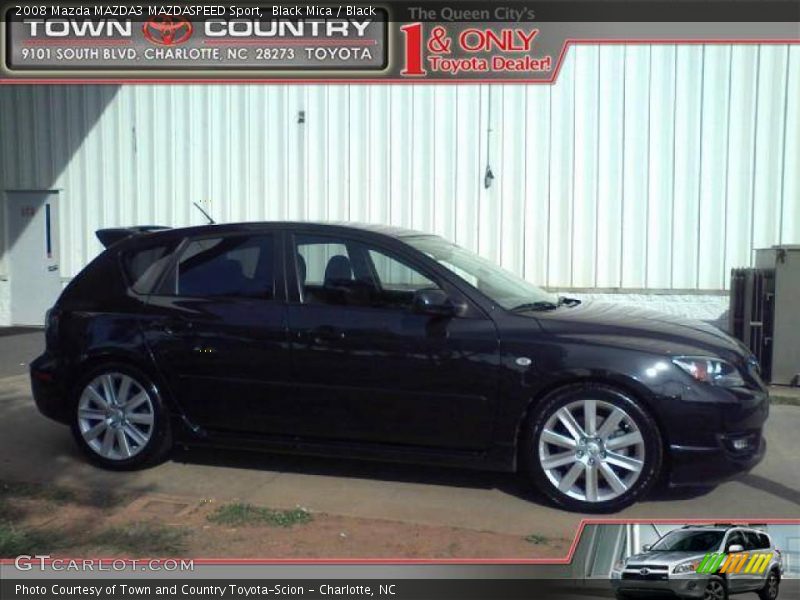 Black Mica / Black 2008 Mazda MAZDA3 MAZDASPEED Sport