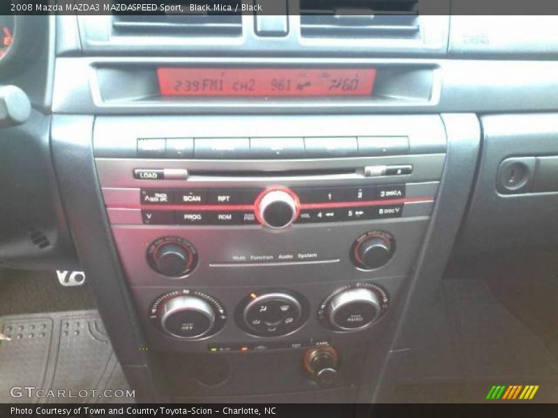 Black Mica / Black 2008 Mazda MAZDA3 MAZDASPEED Sport