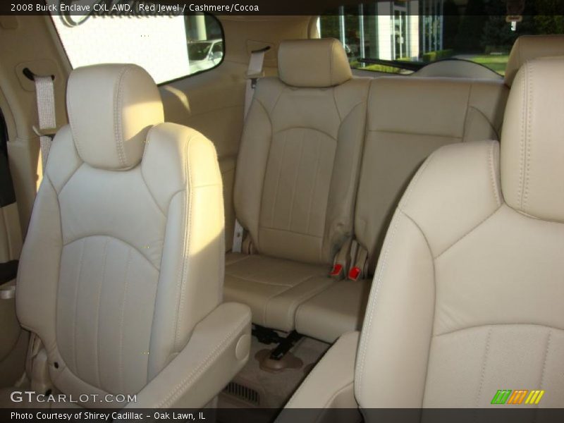 Red Jewel / Cashmere/Cocoa 2008 Buick Enclave CXL AWD