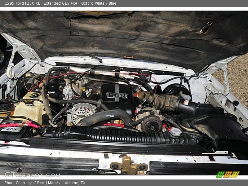  1995 F250 XLT Extended Cab 4x4 Engine - 7.3 Liter OHV 16-Valve Turbo-Diesel V8