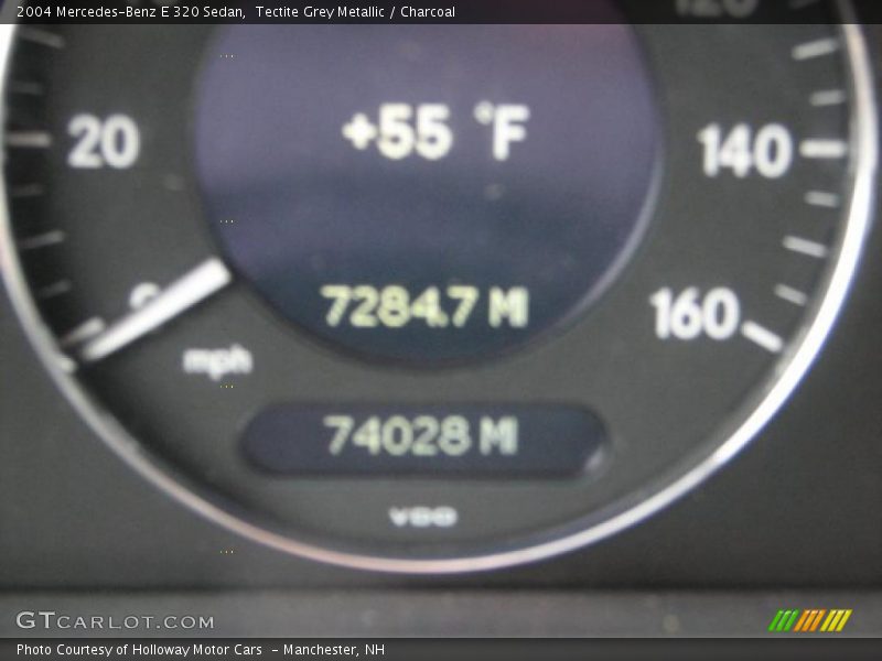Tectite Grey Metallic / Charcoal 2004 Mercedes-Benz E 320 Sedan