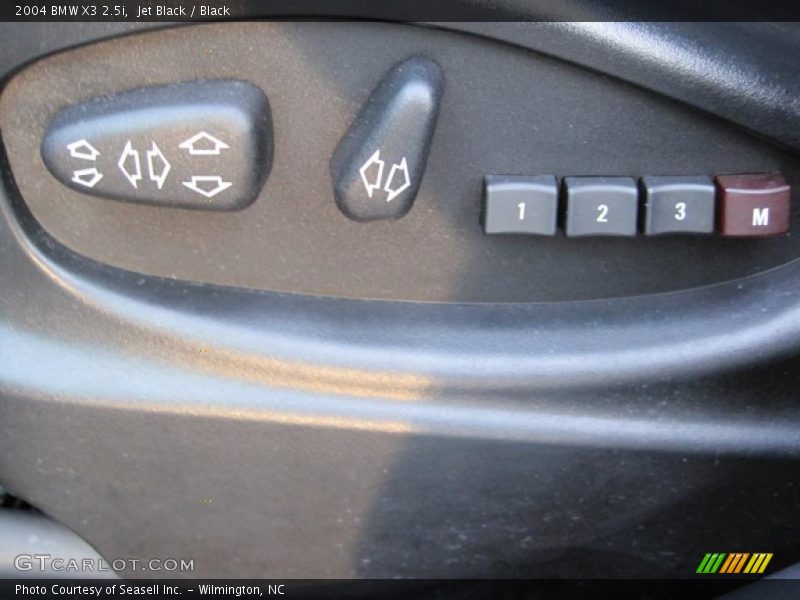 Jet Black / Black 2004 BMW X3 2.5i
