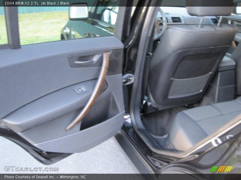 Jet Black / Black 2004 BMW X3 2.5i