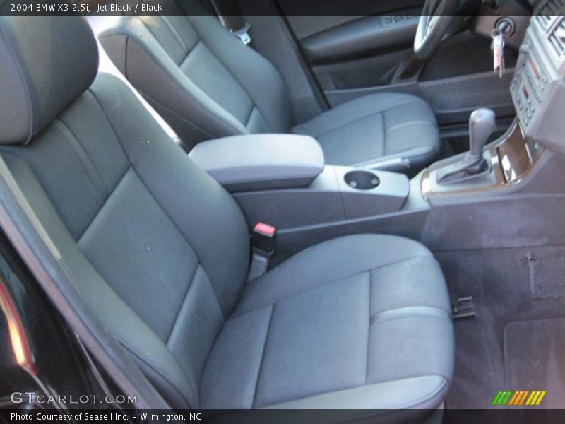 Jet Black / Black 2004 BMW X3 2.5i
