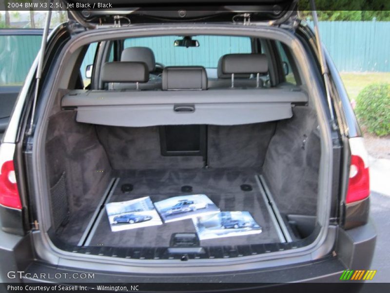 Jet Black / Black 2004 BMW X3 2.5i