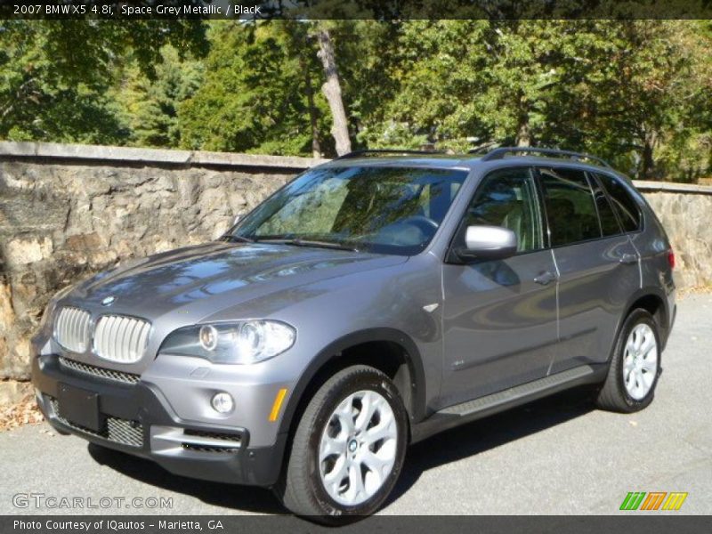 Space Grey Metallic / Black 2007 BMW X5 4.8i