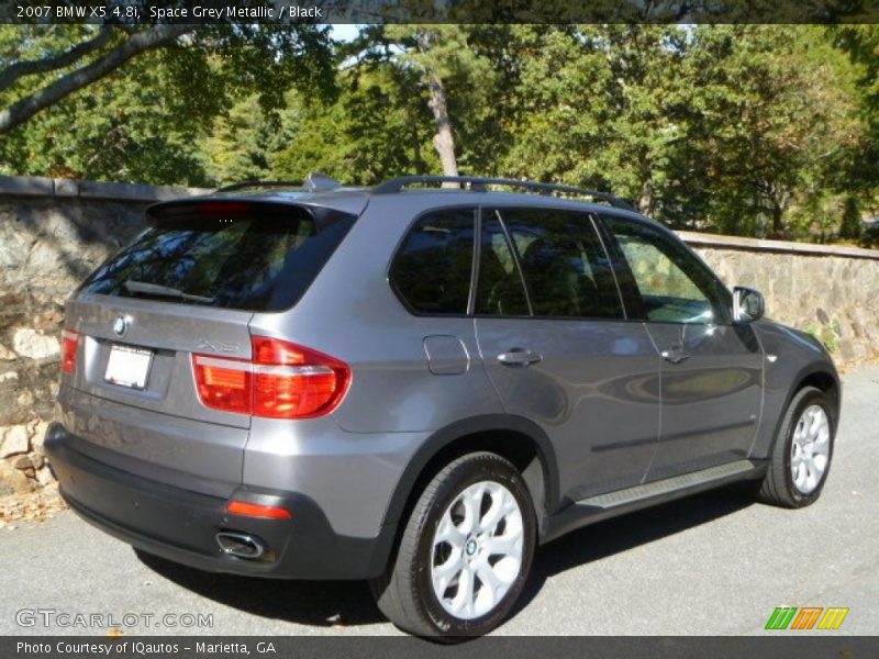 Space Grey Metallic / Black 2007 BMW X5 4.8i