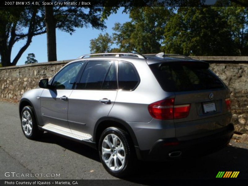 Space Grey Metallic / Black 2007 BMW X5 4.8i