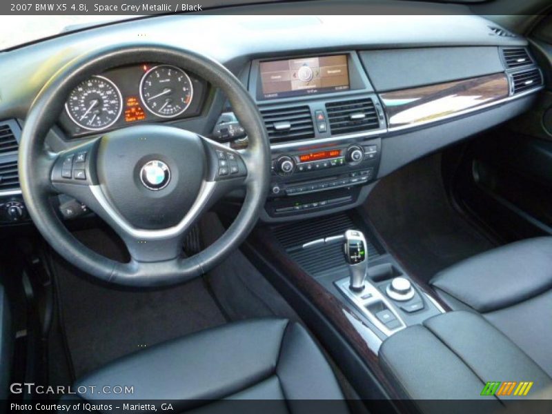 Space Grey Metallic / Black 2007 BMW X5 4.8i