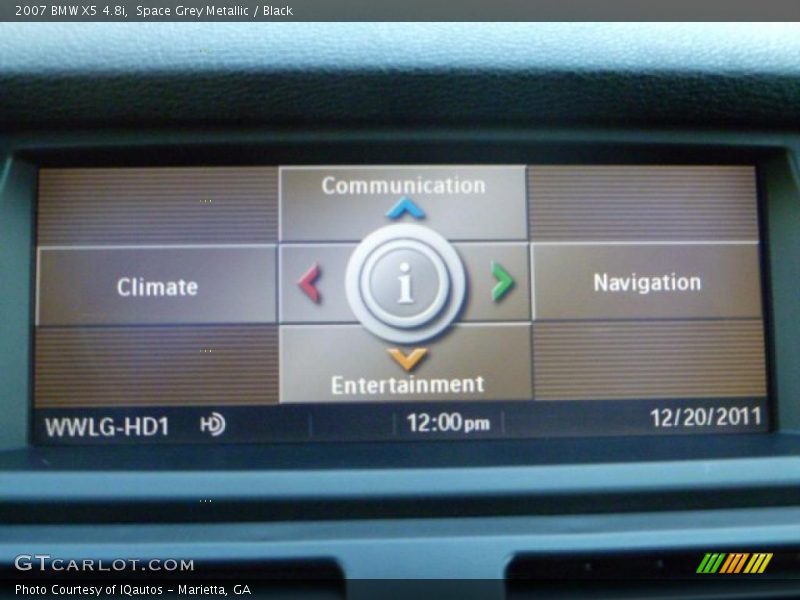 Space Grey Metallic / Black 2007 BMW X5 4.8i