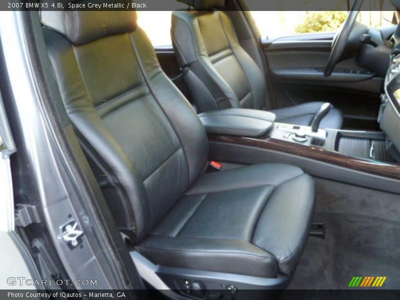 Space Grey Metallic / Black 2007 BMW X5 4.8i