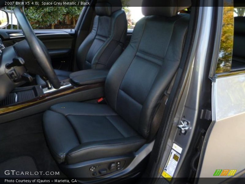 Space Grey Metallic / Black 2007 BMW X5 4.8i