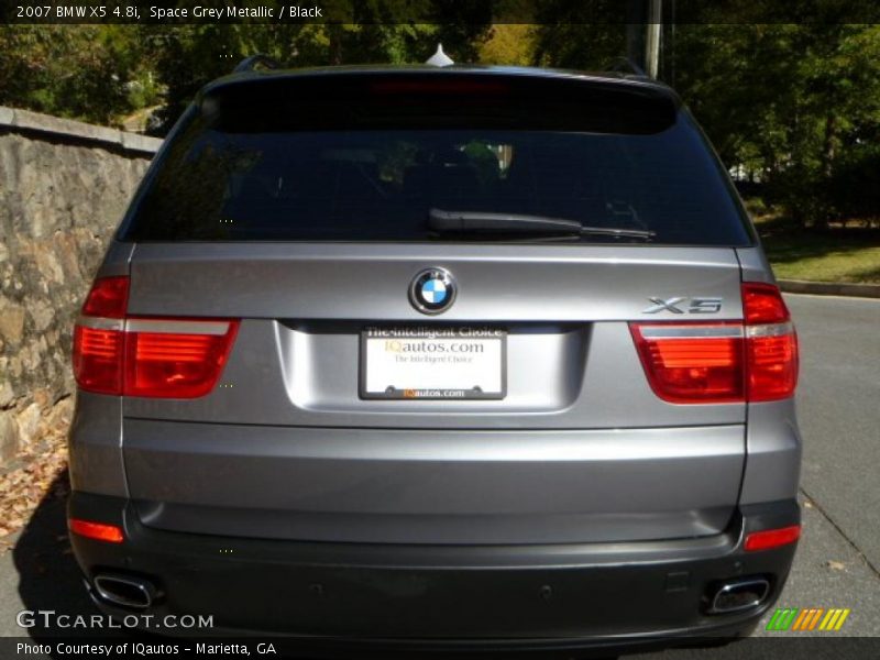 Space Grey Metallic / Black 2007 BMW X5 4.8i