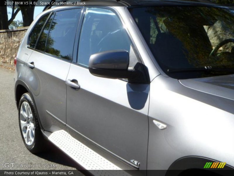 Space Grey Metallic / Black 2007 BMW X5 4.8i