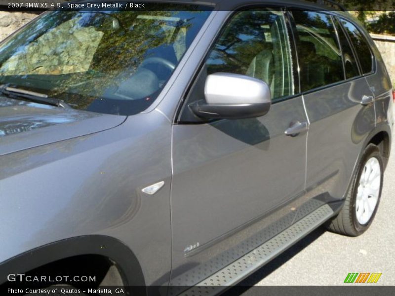 Space Grey Metallic / Black 2007 BMW X5 4.8i