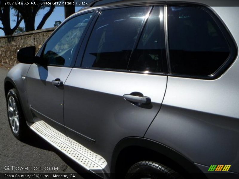 Space Grey Metallic / Black 2007 BMW X5 4.8i