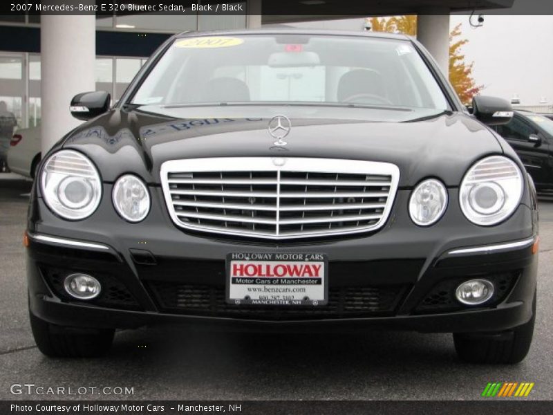 Black / Black 2007 Mercedes-Benz E 320 Bluetec Sedan