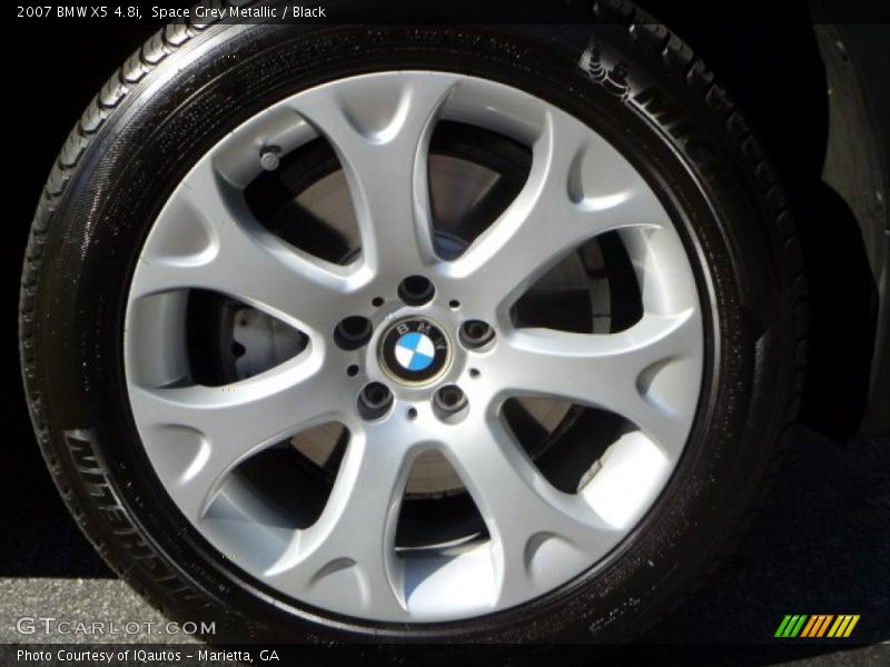 Space Grey Metallic / Black 2007 BMW X5 4.8i