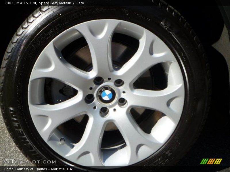 Space Grey Metallic / Black 2007 BMW X5 4.8i
