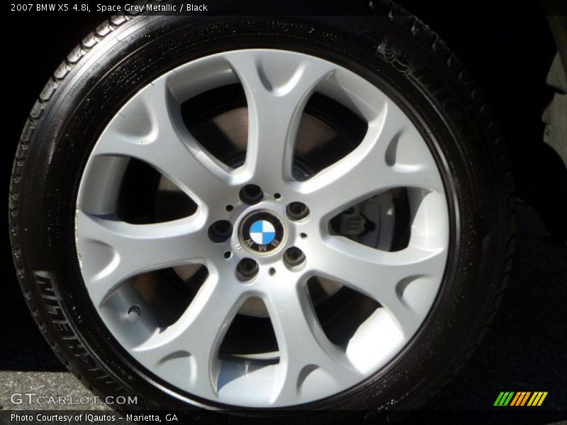 Space Grey Metallic / Black 2007 BMW X5 4.8i