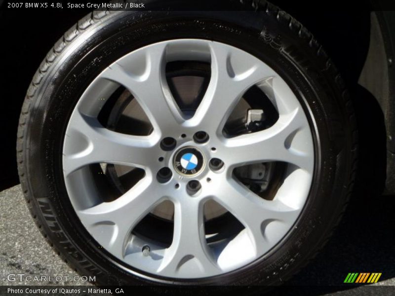 Space Grey Metallic / Black 2007 BMW X5 4.8i