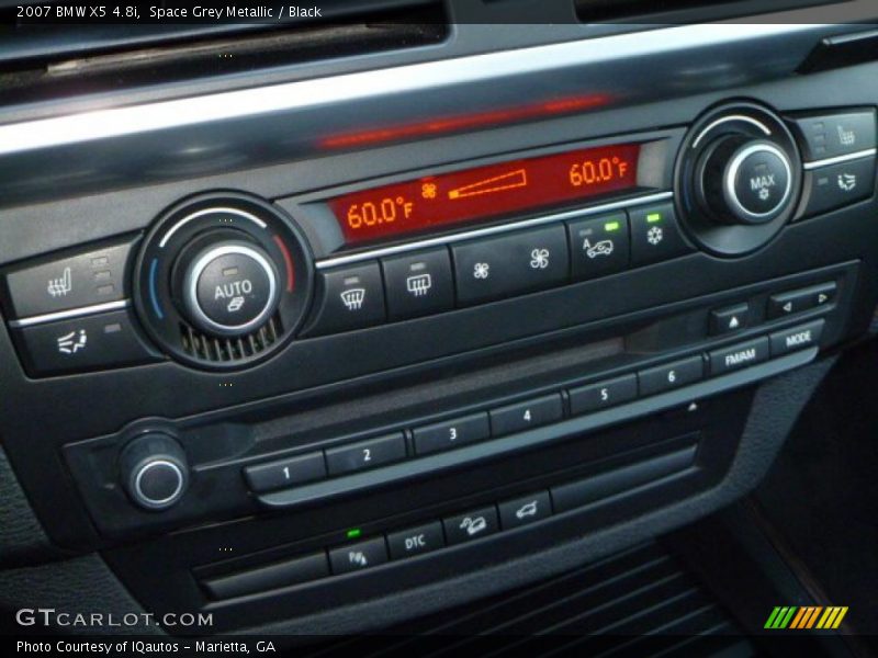 Space Grey Metallic / Black 2007 BMW X5 4.8i