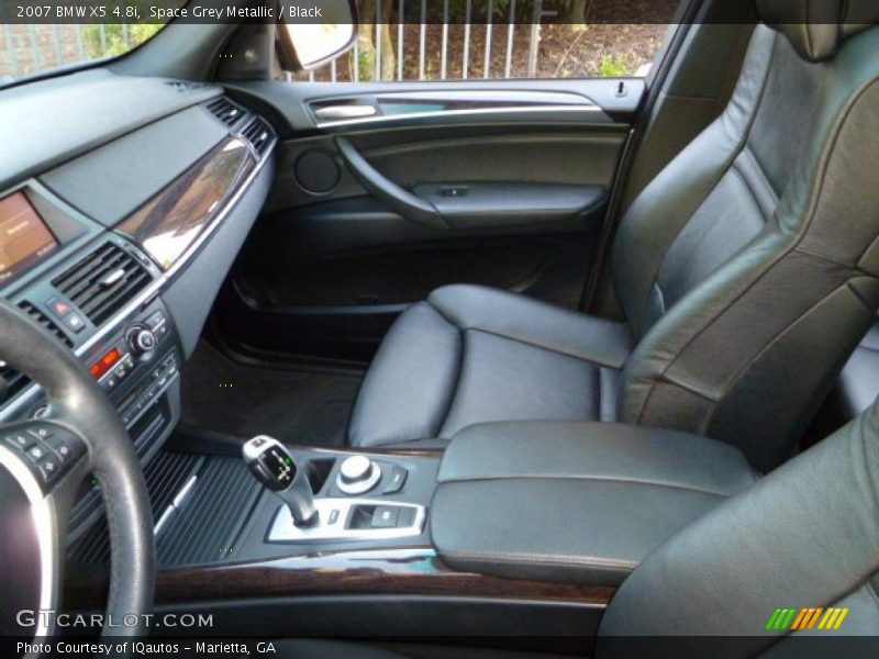 Space Grey Metallic / Black 2007 BMW X5 4.8i
