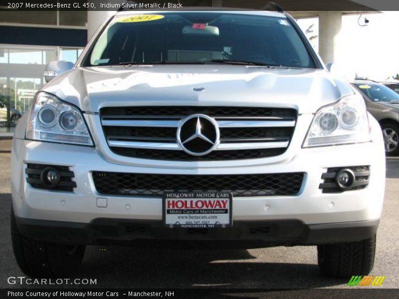 Iridium Silver Metallic / Black 2007 Mercedes-Benz GL 450