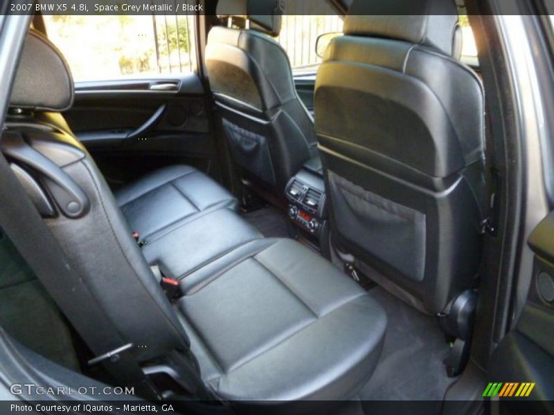 Space Grey Metallic / Black 2007 BMW X5 4.8i