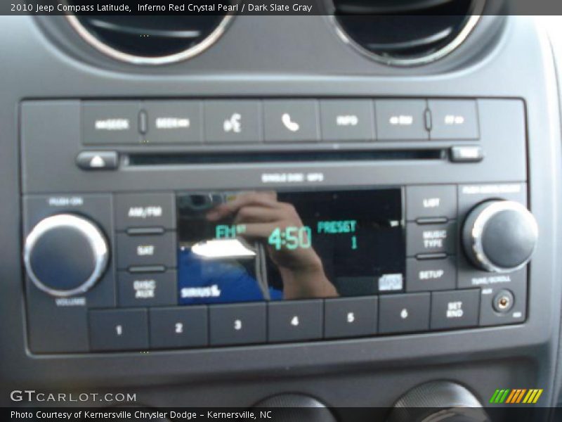 Inferno Red Crystal Pearl / Dark Slate Gray 2010 Jeep Compass Latitude