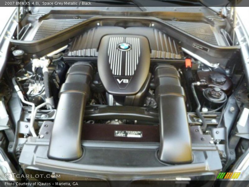Space Grey Metallic / Black 2007 BMW X5 4.8i