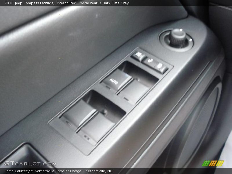 Inferno Red Crystal Pearl / Dark Slate Gray 2010 Jeep Compass Latitude