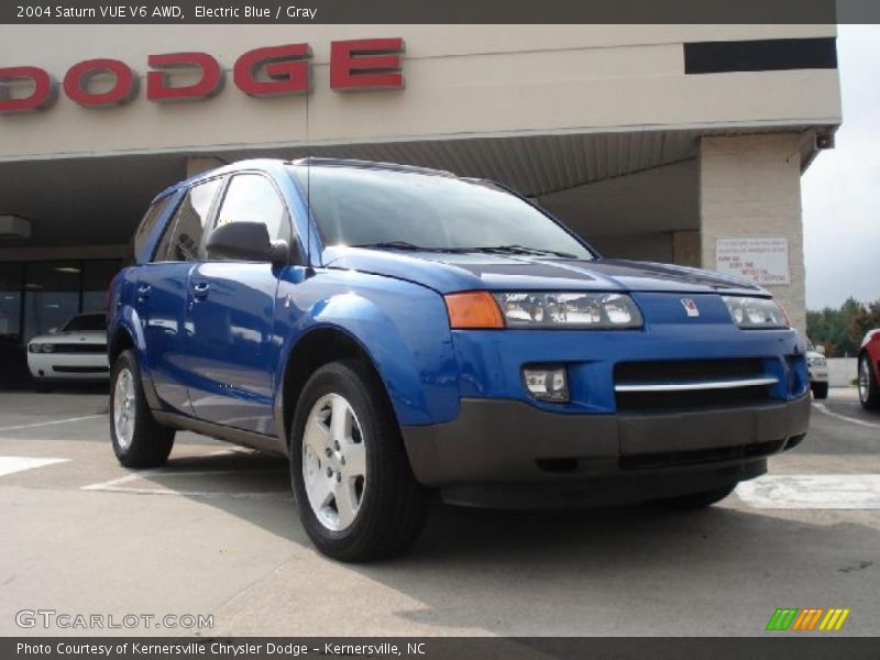 Electric Blue / Gray 2004 Saturn VUE V6 AWD