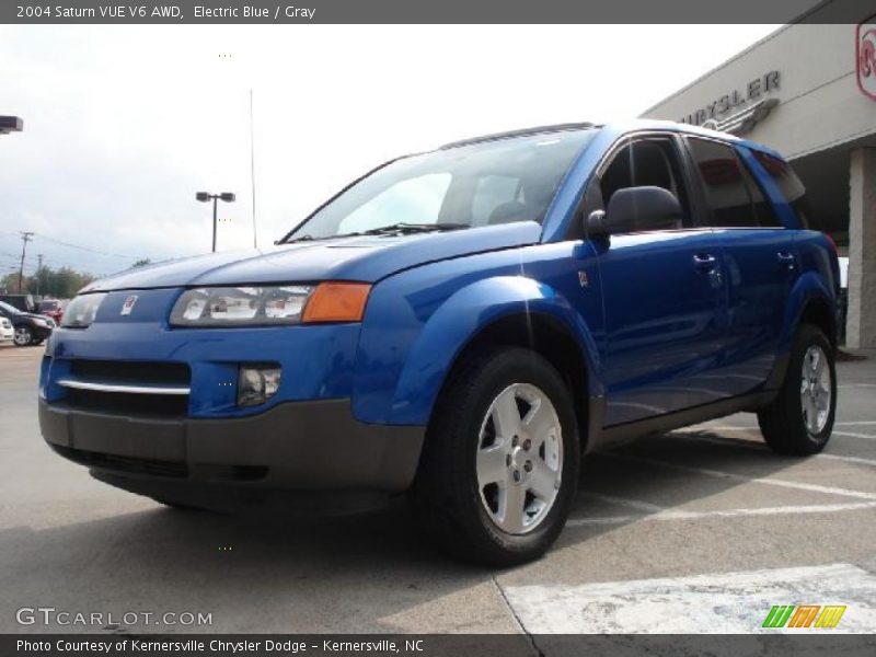 Electric Blue / Gray 2004 Saturn VUE V6 AWD