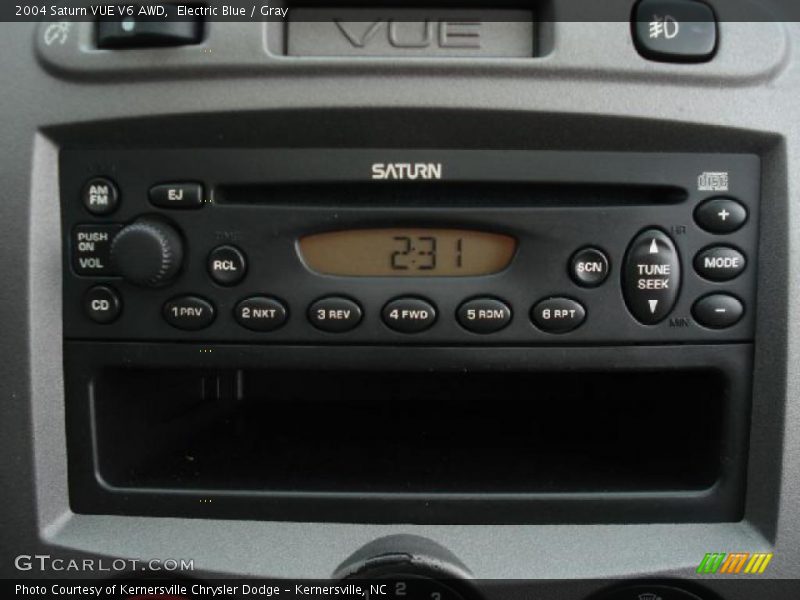 Electric Blue / Gray 2004 Saturn VUE V6 AWD