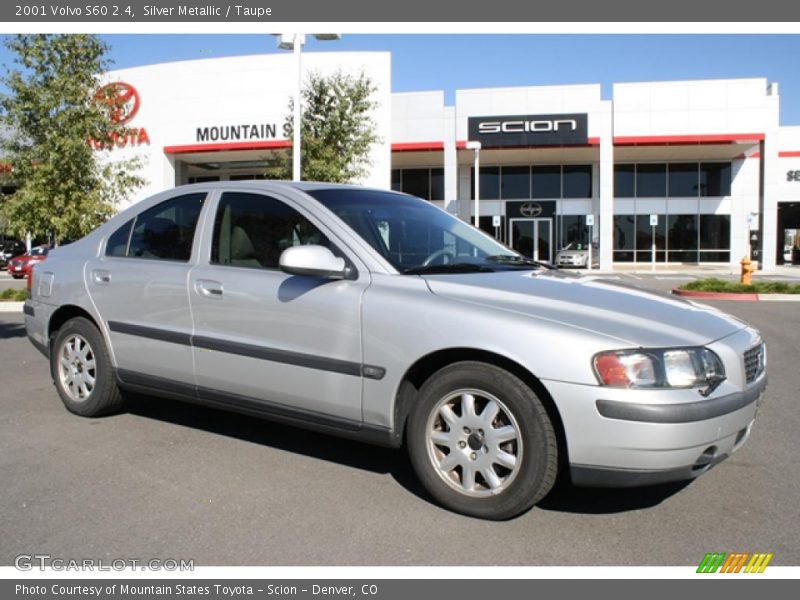 Silver Metallic / Taupe 2001 Volvo S60 2.4