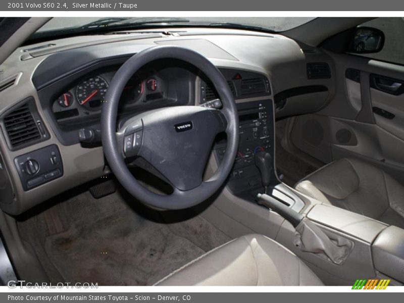 Silver Metallic / Taupe 2001 Volvo S60 2.4