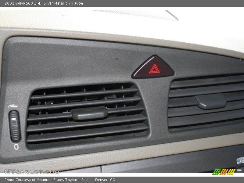 Silver Metallic / Taupe 2001 Volvo S60 2.4