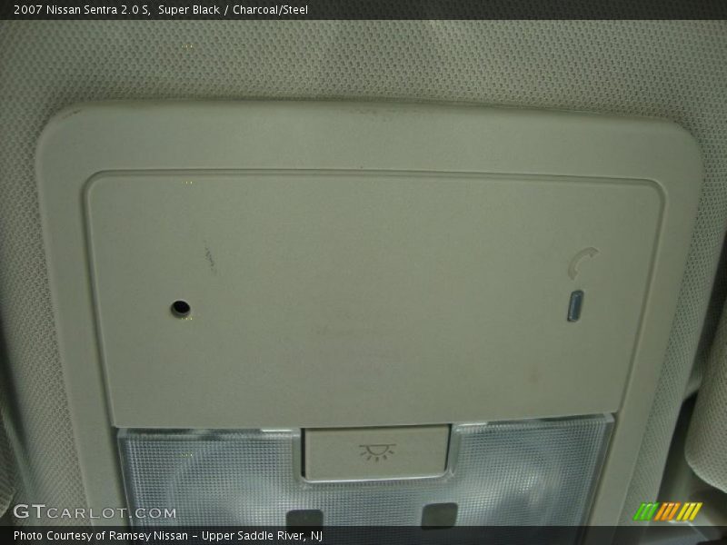 Super Black / Charcoal/Steel 2007 Nissan Sentra 2.0 S